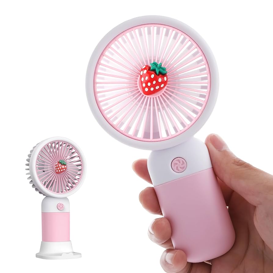 Mini Electric Rechargeable Fan HandheldDesktop