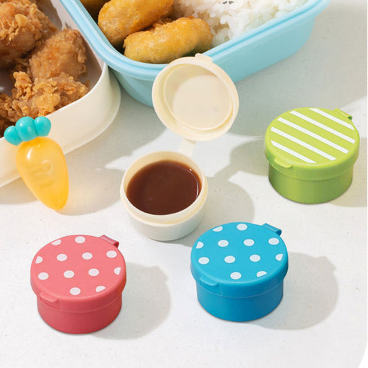 4Pcs Mini Seasoning Sauce Box