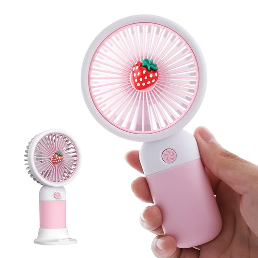 Mini Electric Rechargeable Fan HandheldDesktop